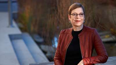 Mari Velsand er direktør i Medietilsynet. Å legge til rette for ytringsfrihet er en sentral del av Medietilsynets oppdrag. Foto Medietilsynet/ Mathias Fossum