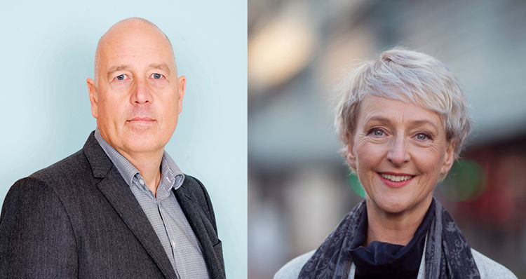 Gudbrand Guthus (t.v.) og Elisabeth Lier Haugseth